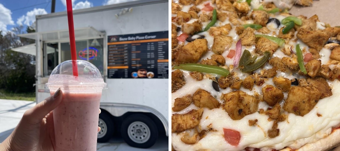 Snow Baby and Pizza Corner